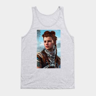 Horizon Zero Dawn - Aloy Portrait Tank Top